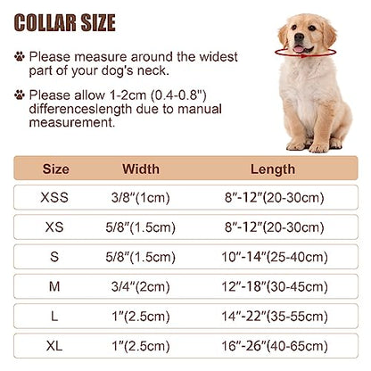 Reflective Dog Collar with Buckle Adjustable Safety Nylon Collars for Small Medium Large Dogs, Grey XS - color: Grey, size: X-Small :Width 5/8",Neck 8-12"