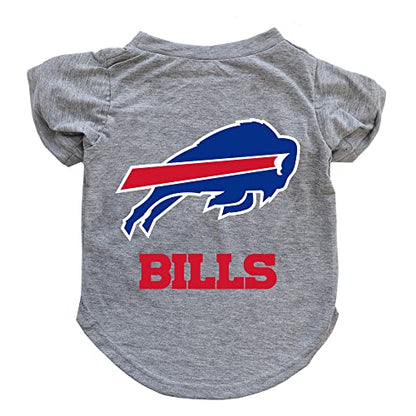 Littlearth NFL Buffalo Bills Pet T-Shirt, Team Color, Large - color: Buffalo Bills, size: Large