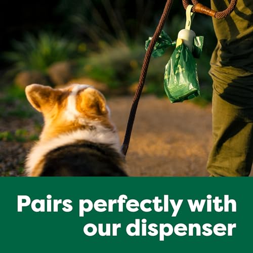 Earth Rated Poop Bags for Dogs Guaranteed Leak Proof and Extra Thick Waste Bag Refill Rolls, Unscented, 120 Bags - size: 120 Bags, style: Unscented