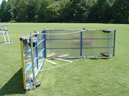 DogSport Rubber Surface Dog Agility A-Frame (9'), On-Wheel Interface Ready, Blue - size: 9'
