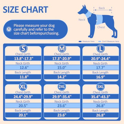 DENTRUN Warm Dog Winter Coat, Easy On Reflective Turtleneck Fleece Jacket | Adjustable buckle, easy on off, windproof & water-repellent, thick fleece snowsuit, outfit fits small to large breeds - color: Blue, size: Small