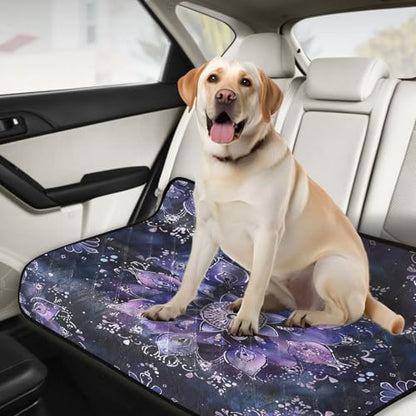 Qilmy Mandala Pet Mat, Waterproof Reusable Dog Training Pad Anti-Slip Pet Creat Pad for Small Medium Large Dogs and Cats - size: Smallx3