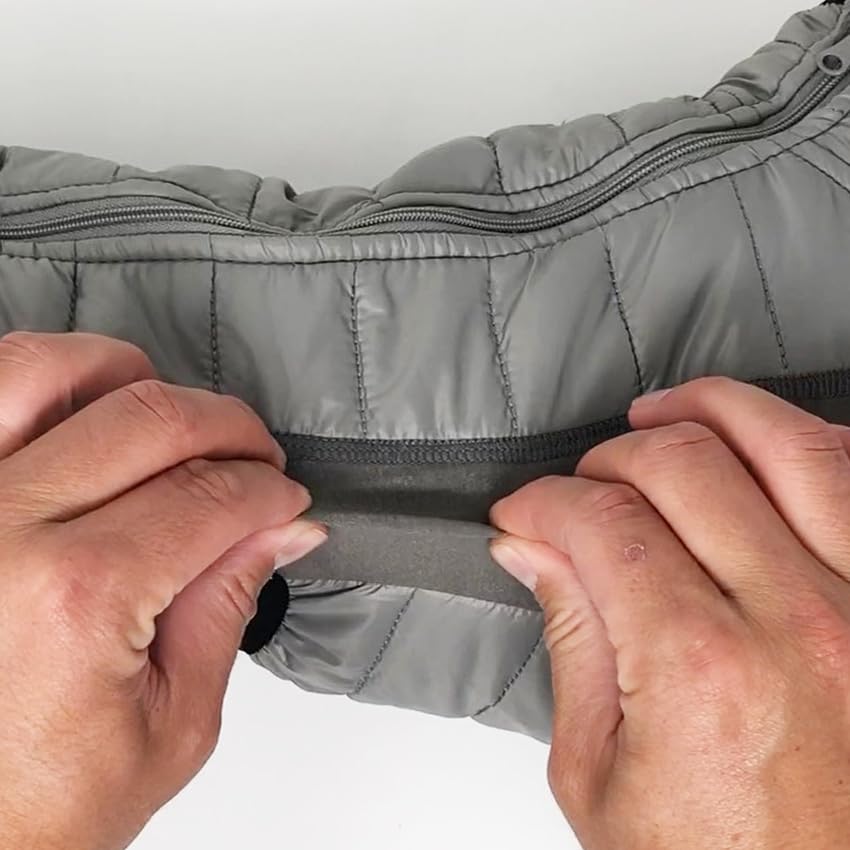 Pet Life ® Aura-Vent Lightweight 4-Season Stretch and Quick-Dry Performance Full Body Dog Coat Pet Jacket - color: Grey, size: Medium