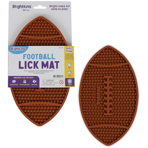 Brightkins Football Lick Mat - size: Medium
