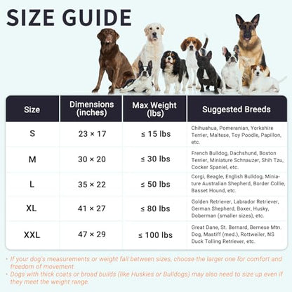 Orthopedic Egg Crate Foam Large Dog Bed | 35x22 inch, holds up to 50 lbs, waterproof, machine washable, non-slip bottom, crate indoor use, dark grey - size: 35"L x 22"W x 3"Th