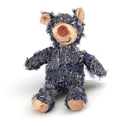 Plush Dog Toys Set, 3 Pack Stuffed Bear Squeaky Chew Toys for Small and Medium Dogs