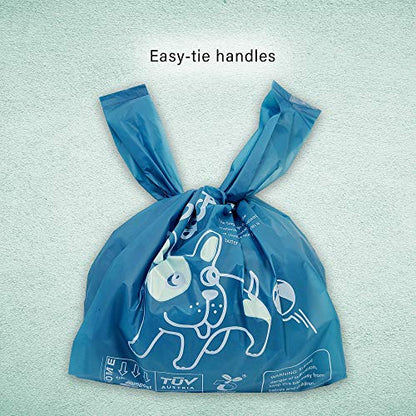 Dog Poop Bags with Handles, 180 Count, Extra Thick Leak-Proof Dog Waste Bags, Certified Compostable, Unscented & Eco-Friendly, 9 x 13 inch (16 inch w/Handles) - size: 180 Count (Pack of 1)