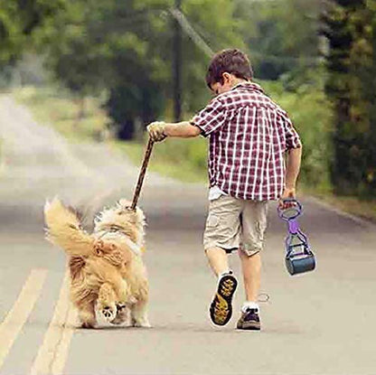 Pet Pooper Scooper for Dogs Cats Non-Breakable High Strength Material Durable Spring Easy Pick Up Grass Gravel Jaw Claw Rake for Kids Children Women Men (Black) - color: Black