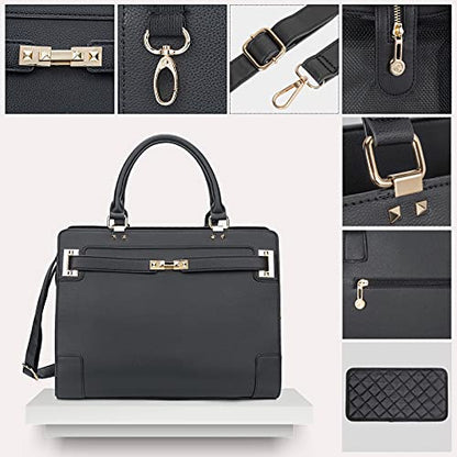 Fashion Pet Carrier Dog Cat Carrier Purse Soft-Sided Leather Handbag Pet Tote Bag for Small Dogs Puppy and Cats TSA Airline Approved - color: Black 2