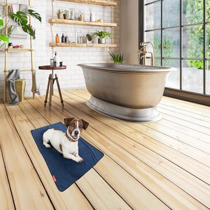Bath Towel for Small & Medium Dogs – Ultra-Absorbent Microfiber Dog Drying Towel | Quick Dry After Baths, Swims & Rainy Walks | 32 x 21.6 in - size: Medium Bath Towel