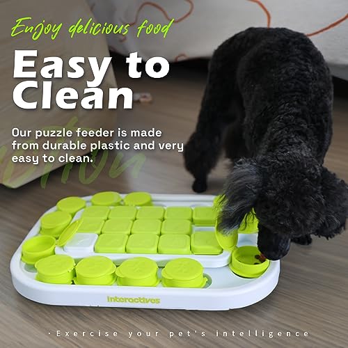 ALL FOR PAWS Dog Puzzle Toys,Treat Dispensing Dog Toys,Dog Enrichment Toys for IQ Training and Brain Stimulation,Dog Treat Puzzle,Dog Toys Interactive