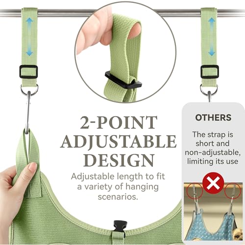 Dog Grooming Hammock – for Dogs Cat Grooming Hammock,Dog Sling for Nail Trimming with Dog Nail Clippers for Small Dogs,Dog Hammock for Nail Trim,Dog Hanging Harness for Nail Trimming - size: M ( Legs Distance : 7-14" / Max W：45lb )