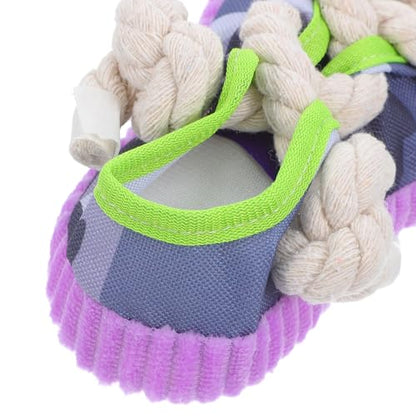 Dog Chew Rope Set for Small Dogs, Bite-Resistant Interactive Puppy Teeth Cleaning Rope, Sturdy Knotted Cotton Chew for Indoor and Outdoor Play