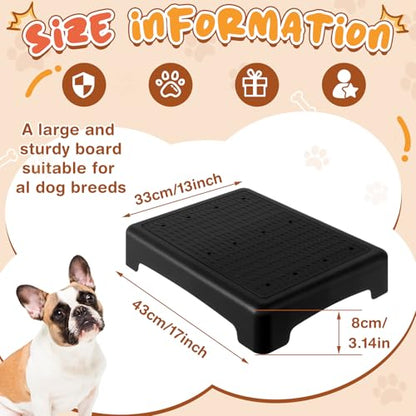 1 Pcs Dog Training Platform Dog Place Board with Non-Skid Surface, Portable Agility Platform Puppy Training Equipment Suitable for Small Puppy