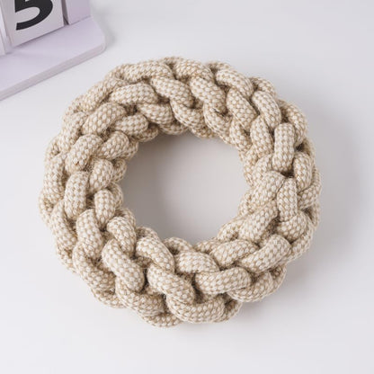 Upgraded 5 Pack Pet Rope Toys for Small Dogs & Puppies, Durable Cotton Chew Toys with Knot Ball, Interactive Rope Toys for Teething, Tug of War, Training & Dental Care