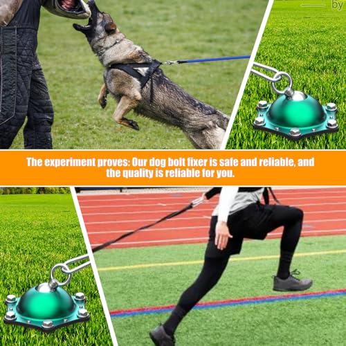 Catapamey Dog Tie Out Cable and Stake,360°Swivel Dog Run Anchors-with 15FT Heavy Duty tie Out Cable- No Tangle,Dog Runner for Yard- Up to 200 lbs,for Outdoor Camping Gift - size: dog stake+15ft cable/200lbs