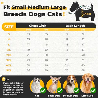 PETCARE Basic Dog Hoodie Sweaters for Small Medium Large Dogs Cats Puppy Clothes Soft Warm Fleece Dog Hoodies Sweatshirt with Small Pockets Fall Winter Chihuahua Dachshund Golden Retriever Outfits - color: Yellow, size: L(Suggest 6-10 lbs)