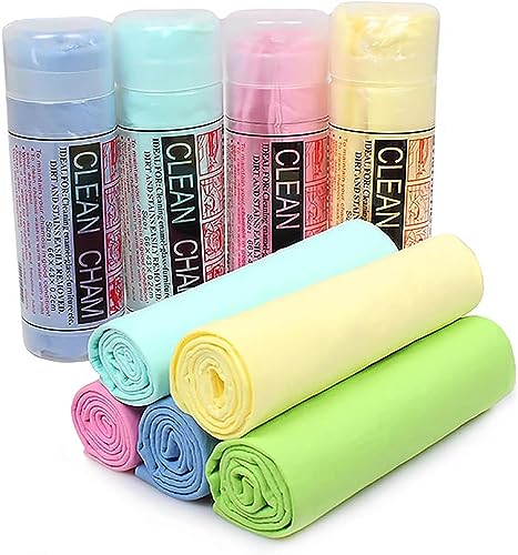 GabeFish Super Absorbent Shammy Dog Towels Quick Dry Eco-Friendly Soft Multifunctional Pets Cats Towel Packs Large 2PC - size: Large/2 Packs