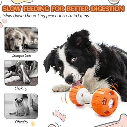 ALL FOR PAWS Dog Frozen Treat Toy, Dog Puzzle Food Ball Toy for Small Medium Large Dogs, Reusable Treat Dispensing Dog Toys to to Keep Them Busy and Reduces Anxiety, Dog Licking Toy, Easy to Clean