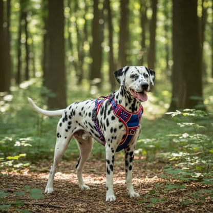 Large Dog Harness No Pull, Heavy Duty Tactical Harness for Pet Labrador, Pitbull, 3 Buckles Easy On Doggie Vest with Sturdy Handle, Front Clip Training Harness for Boy Girl Puppy Walking (L) - size: Large