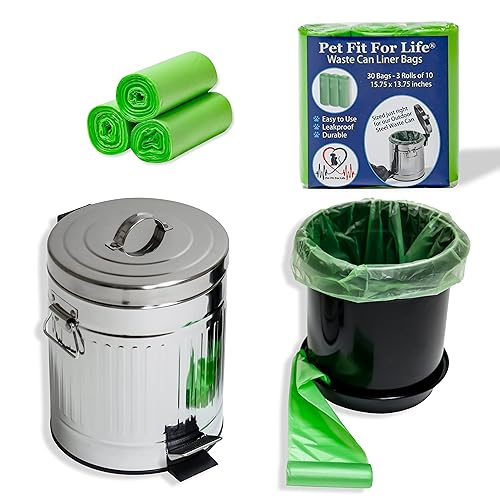 Pet Fit For Life Small Waste Can and Bag Refill Bundle