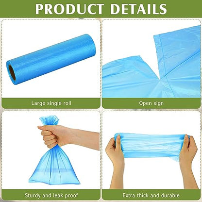 Sherr 20 Boxed Rolls 4000 Counts Dog Poop Bags Bulk Leak Proof Dog Waste Bags Universal Pet Doggy Waste Poop Box for Puppy Pets Outdoor Walking and Travel, 20 Rolls of 200(Blue) - color: Blue