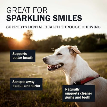 Redbarn Natural Dur-A-Bulls Treats for Dogs - 5 Medium Sticks - Hickory Flavor - Made in USA Long Lasting 100% Digestible No Artificial Ingredients or Plastic - size: 5 Count (Pack of 1), style: Medium Sticks