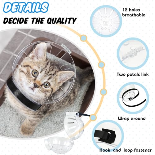 8 Pcs Cat Muzzle Set with Adjustable Cat Bathing Bag, Breathable Muzzle Pet for Shower Grooming Brush Tick Remover Tool Nail Clipper Nail File for Dog, Bunny Cleaning Trimming(L Size,Blue) - size: L Size