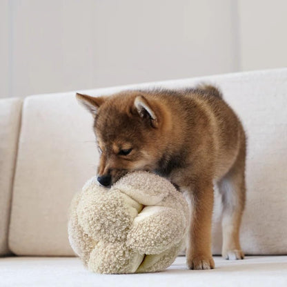 SWZEC Lambwolf Monti- Enrichment and Interactive Dog Toy | Puzzle Dog Toy - color: Beige
