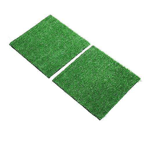 Fydun Fake Grass Pee, Dog Pad Artificial Breathable Soft Washable for Dogs Mat Puppy Trays Reusable Pet Potty Training Indoor Outdoor Ing and Easy to Clean L (S)
