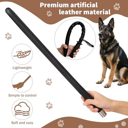 5 Pcs Dog Training Set Interactive Professional Equipment with 2 Training Sticks Dog Sleeve Pillow Tug Toy and Rubber Ball for K9 Puppy Fetch Biting (Red)