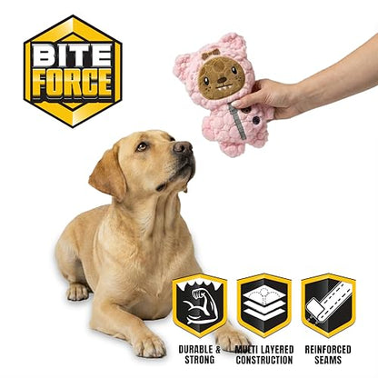Bite Force - Dog Toy Durable & Strong Plush Monster, Kevlar-Reinforced for Aggressive Chewers - color: Stitches