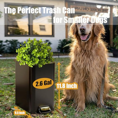 Yatmung 7 Pack - Dog Poop Trash Can Outside