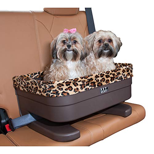 Pet Gear Booster Seat for Dogs/Cats, Removable Washable Comfort Pillow + Liner, Safety Tethers Included, Installs in Seconds, No Tools Required, 3 Colors | Removable Washable Comfort Pillow + Liner, Safety Tethers Included, Installs in Seconds, No Tools R