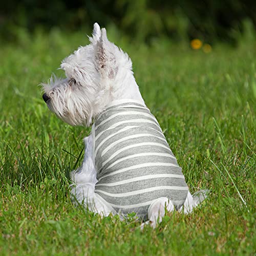 3 Pieces Reusable Female Dog Diapers with Adjustable Suspender Washable Doggy Sanitary Panties Dog Period Diapers Puppy Underwear Jumpsuits for Heat Cycle Female Doggie Pet(L) - size: L