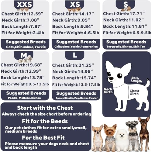 Fleece Dog Pajamas Winter Warm Dog Sweater for Small Dogs Thermal Soft Puppy Pjs Coat Stretchy Jumpsuit Doggie Pet Clothes Outfits Cat Apparel (Navy Blue, X-Small) - color: Navy Blue, size: X-Small