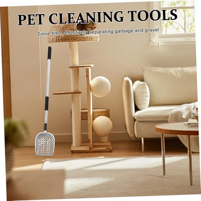 Long Handle Pooper Scooper Pet Supplies for Dogs Cat Litter Box Scooper Litter Scoop Multi-Functional Cleaning Tool Dog Accessories
