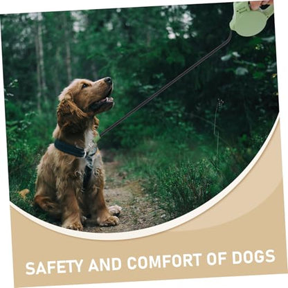 KESYOO Retractable Dog Leash Brake Lock System Automatic Expandable Nylon Tape for Walking and Large Dogs for Corgis and Outdoor Use