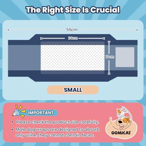 Male Dog Diapers Disposable, Small 50 Ct, Quick Dry Puppy Diapers Male with Leak-Proof Design, Comfortable Belly Bands for Male Dogs, Fit for Teddy, Beagle, Dachshund - size: Small: 50 Ct
