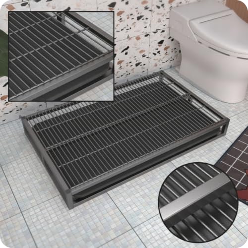 Keeps Paws Pet that Stays Dry Facility Drawer-Style Dog Toilet Easy to Clean Slatted Dog Potty, Large 78cm 50cm - size: Large 78cm 50cm