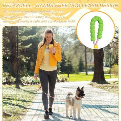 Dog Leash with Padded Hands Free, 4.9ft/1.5m Adjustable Bungee Dog Training Leash, No Pull Heavy Duty Nylon Rope(Purple), Intended for Large Medium Pet Running/Hiking/Walking - color: Purple, size: 4.9ft/1.5m