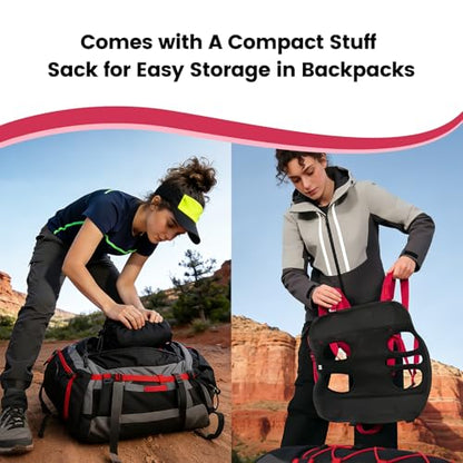 Wakytu Dog Emergency Rescue Sling - Lightweight Packable Lift Harness with Handle - Safe Transport for Small Medium Dogs - Ideal for Hiking Skiing（8.5-17.5lbs） - size: M（8.5-17.5lbs）