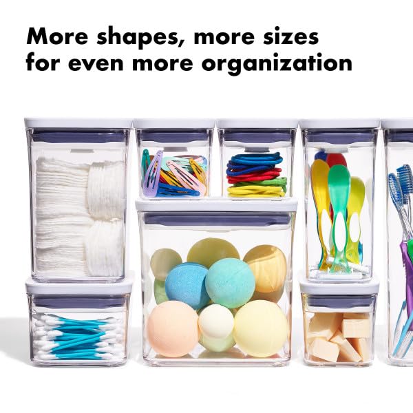 OXO Good Grips POP Container - Rectangle Medium 2.7 Qt - color: White, size: 2.7 Qt - Rectangle
