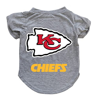 Littlearth NFL Kansas City Chiefs Pet T-Shirt, Team Color, X-Large - color: Kansas City Chiefs, size: X-Large