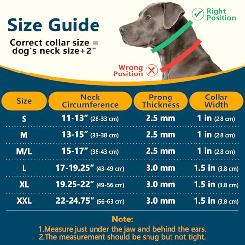 Crazy Felix No Pull Martingale Collar for Large Medium Small Dog Pitbull German Shepherd Doberman, Dog Collar Anti Pull with Buckle for Training Walking (Black, XXL-Neck 22-24.75", 1.5" Wide) - size: XXL-Neck 22-24.75", 1.5" Wide