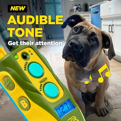 Dogtra E-Collar Tom Davis 280C 2.0 [2025 Edition], Boost & Lock, Waterproof, 1/2-Mile Range Dog Training Collar with Remote, Rechargeable, 127 Levels, Vibration, Bungee, No Bad Dogs Trainers - color: Tom Davis 280C 2.0