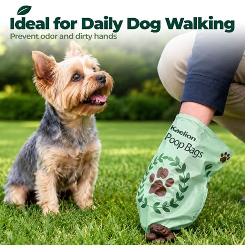 Certified Compostable Dog Poop Waste Bags-ASTM D6400&EN 13432 Compliant-270 Total Count,lavender fragrance Leakproof Dog Refill Rolls,15 Plant Based Compostable Poop Bags Per Roll (18 rolls)
