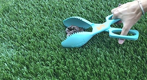 Soft Grip Pooper Scooper, Dog Poop Clean Up Tool, Used with or Without a Poop Bag