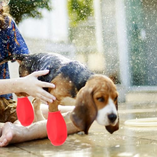 UKCOCO Waterproof Dog Boots Non-Slip Outdoor Pet Shoes Paw Protectors for Cats and Dogs Size L