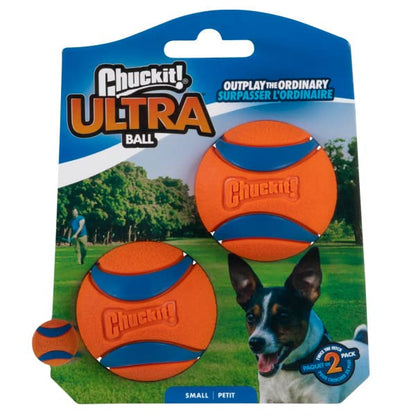 Chuckit! Ultra Ball Dog Toy, Balls for Dogs to Fetch, Durable Rubber, Small 2-inch (Pack of 24) - size: Small (24 Pack), style: Ultra